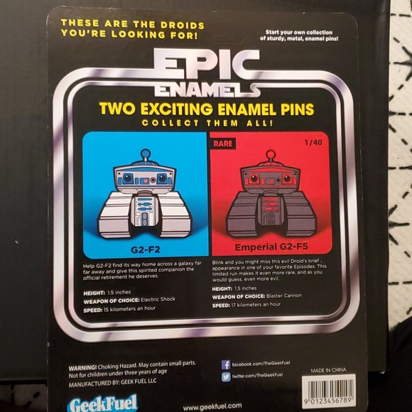 Stars Wars Droid Pin - Picture 2 of 2